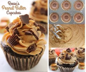 Reese’s Peanut Butter Cupcakes