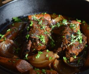 Sweet Josie Brown Ale Beer Braised Chuck Short Ribs Pot Roast