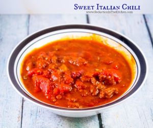 Sweet Italian Chili