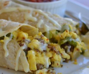 Southwest Egg Burrito