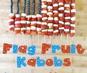 Flag Fruit Kabobs