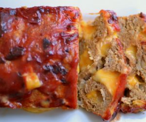 Colby Jack Meatloaf with Chipotle Ketchup