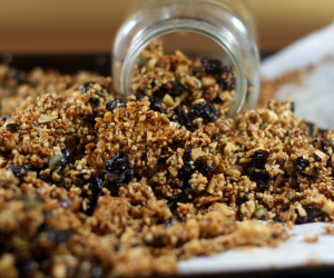 Cherry Coconut Granola