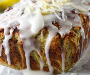 Almond Lemon Poppy Seed Loaf