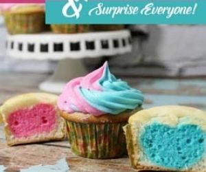 Gender Reveal Cupcakes