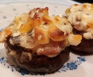 Stuffed Baby Bella Mushrooms