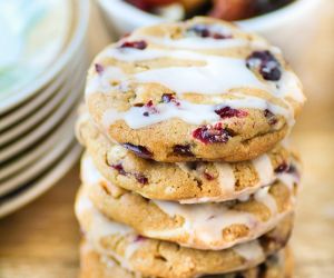 White Chocolate Chunk Cranberry Cookies