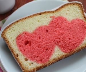Hidden Hearts Pound Cake | Valentines Day Recipe