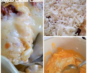 Buffalo Chicken Casserole