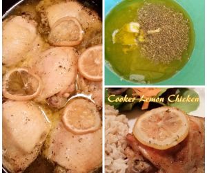 Slow Cooker Lemon Chicken