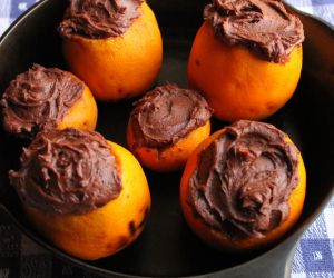 Amazing Grilled Orange Chocolate Cakes