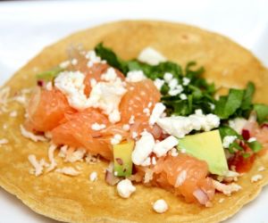 Chicken Grapefruit Tacos