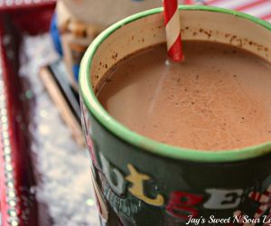 Eggnog Hot Chocolate