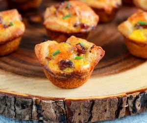 Mini Sausage Quiches