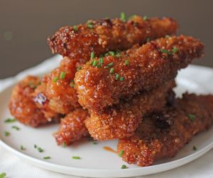 Baked Honey Chipotle Chicken Tenders