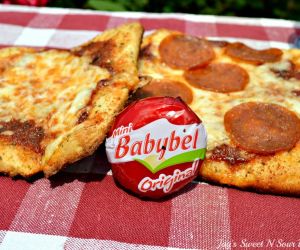 Mini Babybel Pizza