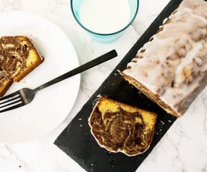 Marble Cake with a Fruity Twist of Orange