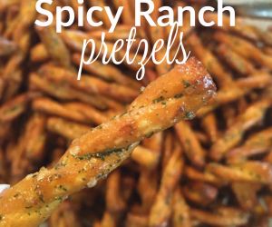 Spicy Ranch Pretzels