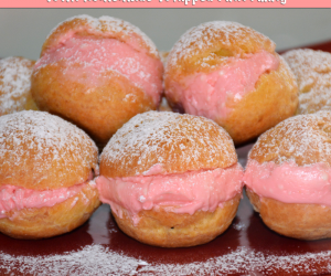 Italian Cream Puffs Recipe With Homemade Whipped Filling