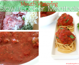 Slow Cooker Meatballs – Italian Mouthwatering Recipe