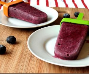 Lemon Blueberry Popsicles