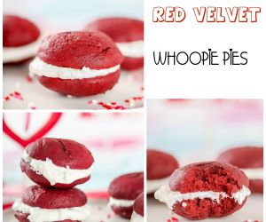 Red Velvet Whoopie Pies