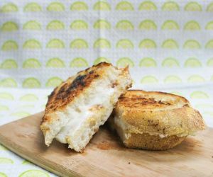 Three Cheese & Orange Fig Spread Grilled Cheese