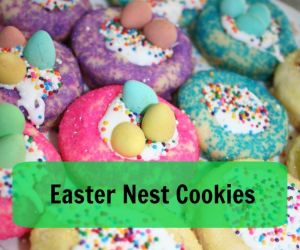 Easter Nest Cookies