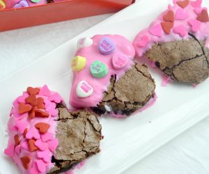 Valentine's Day Fudgy Brownies