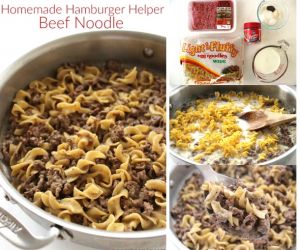 Homemade Hamburger Helper Beef Noodle