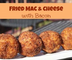 Fried Mac & Cheese with Bacon