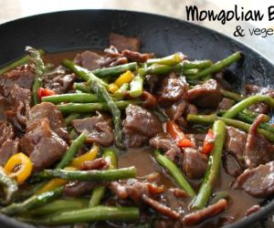 MONGOLIAN BEEF & VEGETABLES