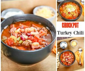 Slow Cooker Turkey Chili