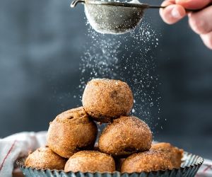 Fried Brownie Truffle Bites