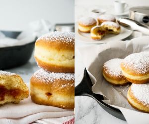 Jelly filled Carnival Donuts