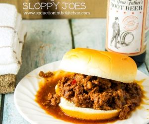 HARD ROOT BEER SLOPPY JOES