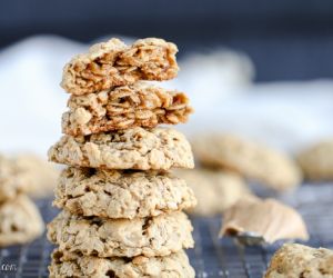 Peanut Butter Oatmeal Cookies (Gluten Free)