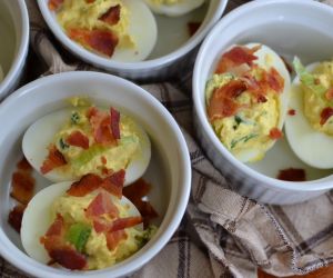 Bacon & Horseradish Deviled Eggs