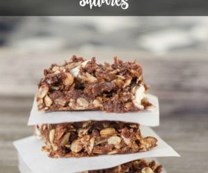 Chocolate Peanut Butter Breakfast Squares