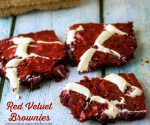 RED VELVET BROWNIES