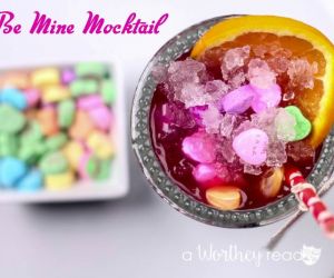 Be Mine Mocktail Valentine's Drink