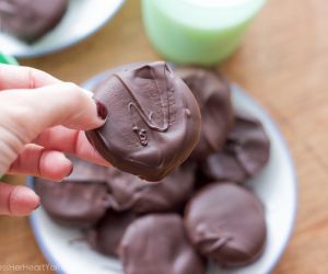 Gluten-Free Thin Mint Cookies