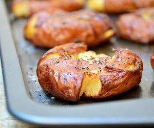 Roasted Smashed Potatoes