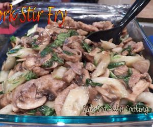 Pork and Bok Choy Stir Fry