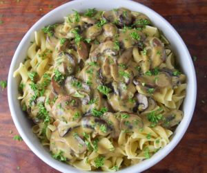 Mushroom Stroganoff