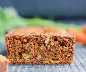 Paleo Carrot Bread