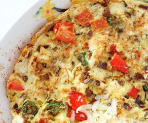 Indian spiced omelette