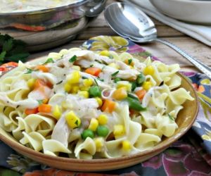 Creamy Chicken and Vegetables | Serve Over Egg Noodles