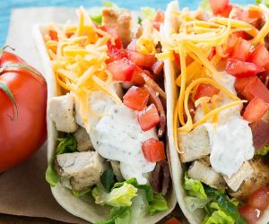 Chicken Ranch Tacos