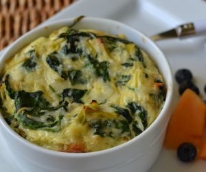 Spinach & Artichoke Souffles